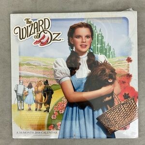 The Wizard of Oz 2016 Calendar